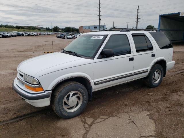 1GNDT13W412151483 - 2001 CHEVROLET BLAZER WHITE photo 1