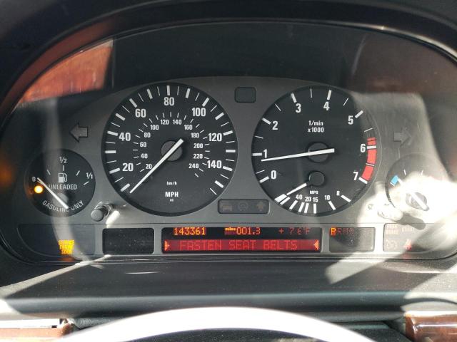 WBADN63481GM72215 - 2001 BMW 540 I AUTOMATIC GRAY photo 9