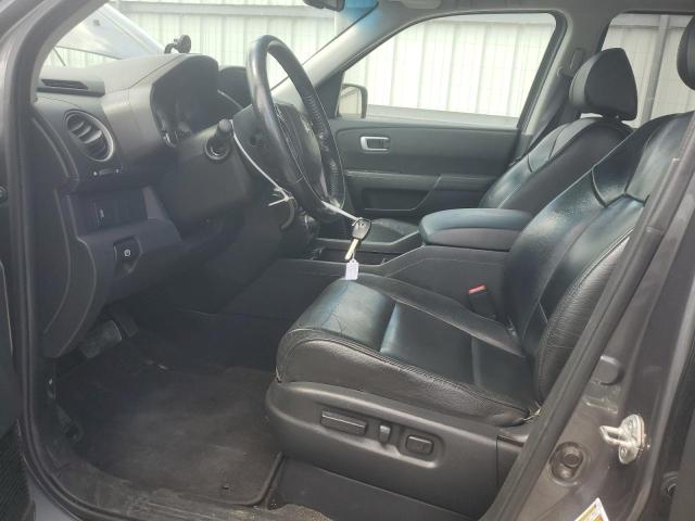 5FNYF4H63CB041004 - 2012 HONDA PILOT EXL ნაცრისფერი ფოტო 7