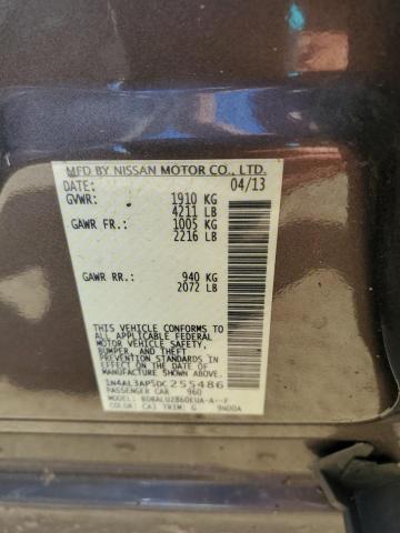 1N4AL3AP5DC255486 - 2013 NISSAN ALTIMA 2.5 ნაცრისფერი ფოტო 13