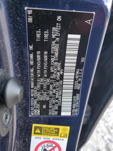 5TDJKRFH8GS331366 - 2016 TOYOTA HIGHLANDER XLE 蓝色 照片 14