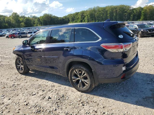 5TDJKRFH8GS331366 - 2016 TOYOTA HIGHLANDER XLE 蓝色 照片 2