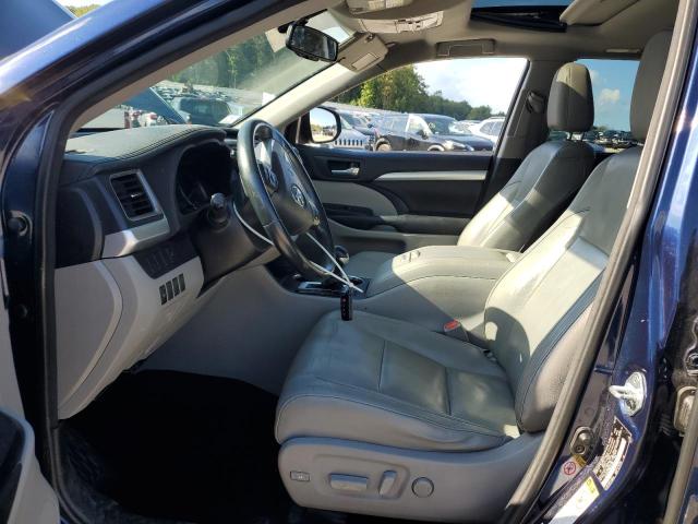 5TDJKRFH8GS331366 - 2016 TOYOTA HIGHLANDER XLE 蓝色 照片 7