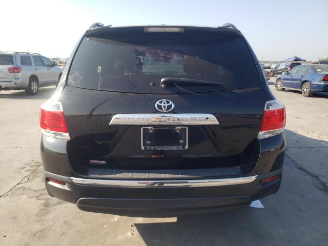 5TDYK3EH4DS101865 - 2013 TOYOTA HIGHLANDER LIMITED BLACK photo 6