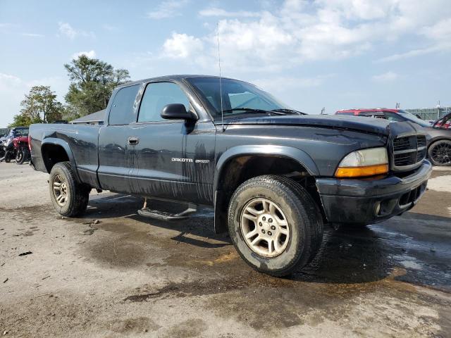 1B7GG32N22S605696 - 2002 DODGE DAKOTA SPORT BLACK photo 4