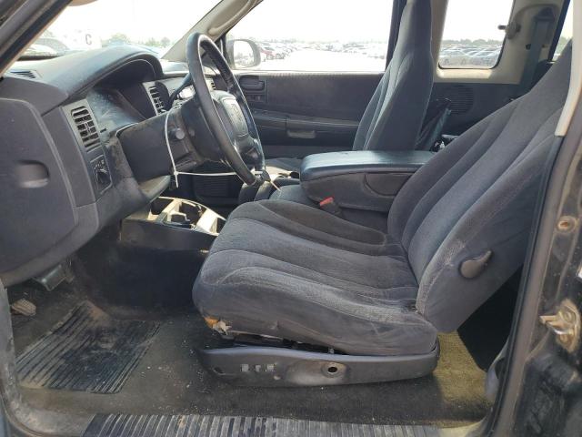 1B7GG32N22S605696 - 2002 DODGE DAKOTA SPORT BLACK photo 7