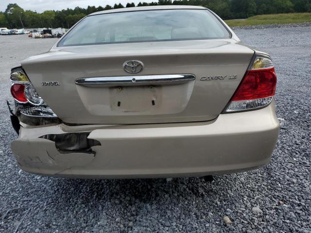 4T1BE32K25U626901 - 2005 TOYOTA CAMRY LE 金色 照片 6