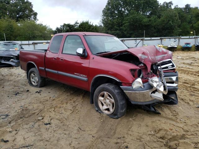 5TBRT34181S141666 - 2001 TOYOTA TUNDRA ACCESS CAB მუქწითელი ფოტო 4