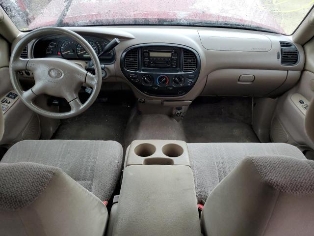 5TBRT34181S141666 - 2001 TOYOTA TUNDRA ACCESS CAB მუქწითელი ფოტო 8