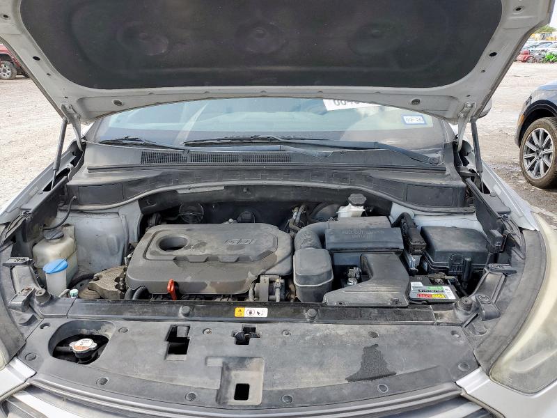 5XYZT3LB8JG511870 - 2018 HYUNDAI SANTA FE S SILVER photo 12