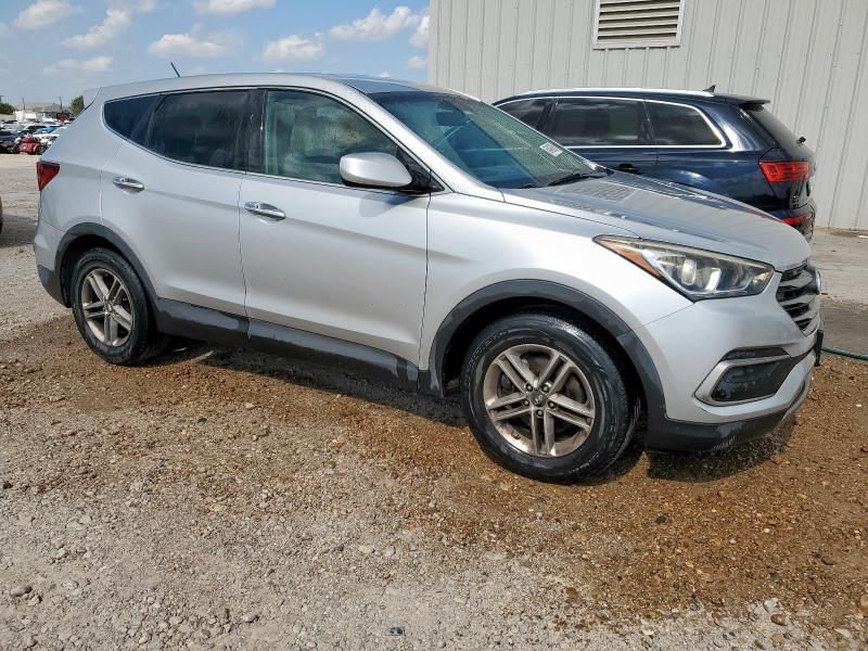 5XYZT3LB8JG511870 - 2018 HYUNDAI SANTA FE S SILVER photo 4