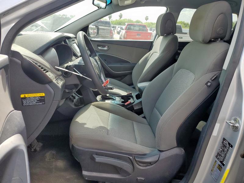 5XYZT3LB8JG511870 - 2018 HYUNDAI SANTA FE S SILVER photo 7