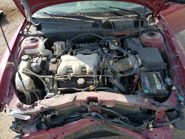 1G2NF52E44C146758 - 2004 PONTIAC GRAND AM SE1 RED photo 11