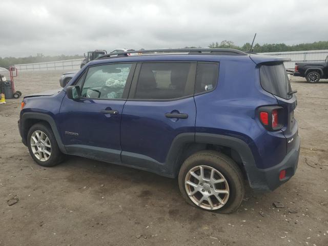ZACNJDAB0MPM15455 - 2021 JEEP RENEGADE SPORT ლურჯი ფოტო 2