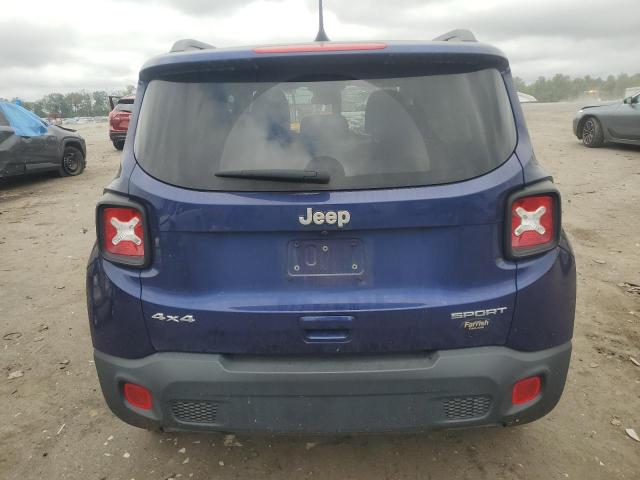 ZACNJDAB0MPM15455 - 2021 JEEP RENEGADE SPORT ლურჯი ფოტო 6