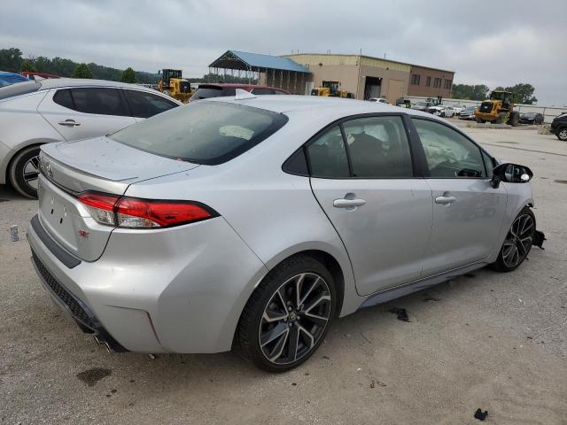 JTDS4MCE8N3507813 - 2022 TOYOTA COROLLA SE Gümüş foto 3