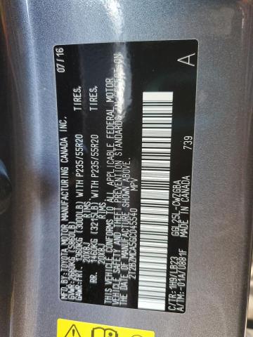 2T2BZMCA5GC045540 - 2016 LEXUS RX 350 BASE 灰色 照片 14