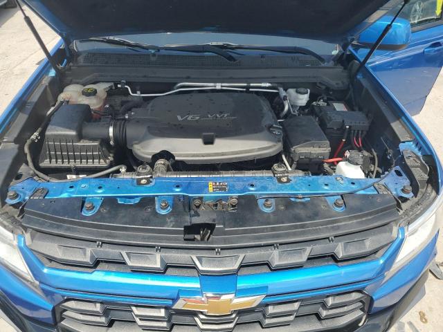 1GCGSCENXM1141480 - 2021 CHEVROLET COLORADO LT BLUE photo 11