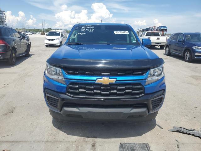 1GCGSCENXM1141480 - 2021 CHEVROLET COLORADO LT BLUE photo 5