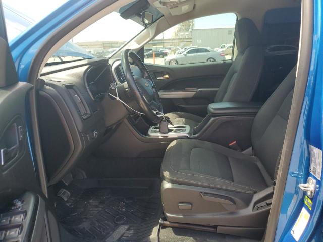 1GCGSCENXM1141480 - 2021 CHEVROLET COLORADO LT BLUE photo 7