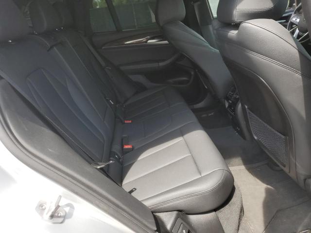 5UXTY5C09M9F99482 - 2021 BMW X3 XDRIVE30I SILVER photo 11