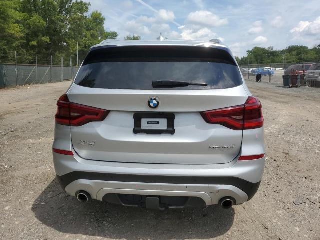 5UXTY5C09M9F99482 - 2021 BMW X3 XDRIVE30I SILVER photo 6