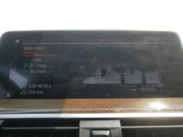 5UXTY5C09M9F99482 - 2021 BMW X3 XDRIVE30I SILVER photo 9