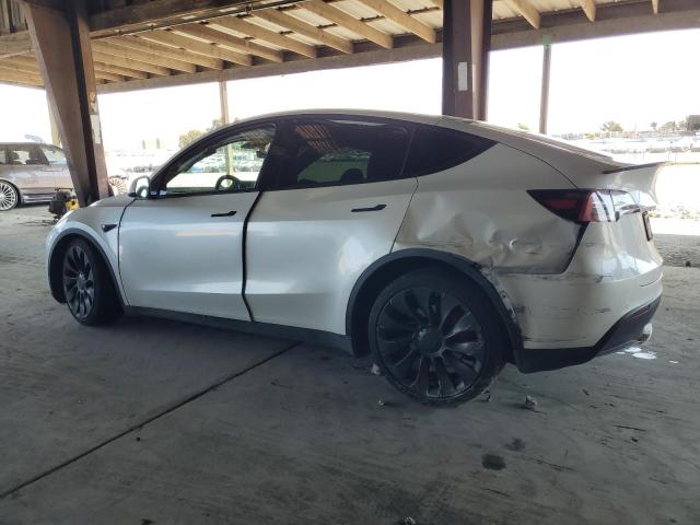 7SAYGDEF5NF313642 - 2022 TESLA MODEL Y 白色 照片 2