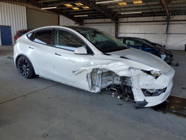 7SAYGDEF5NF313642 - 2022 TESLA MODEL Y 白色 照片 4