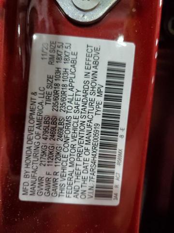 7FARS4H4XRE005919 - 2024 HONDA CR-V EX Rouge photo 13