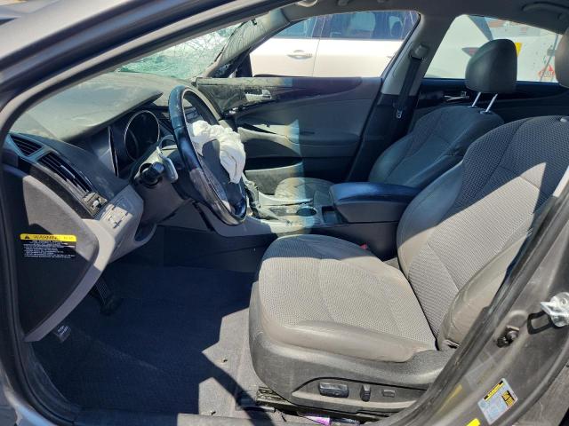 5NPEC4AC3EH868257 - 2014 HYUNDAI SONATA SE 灰色 照片 7