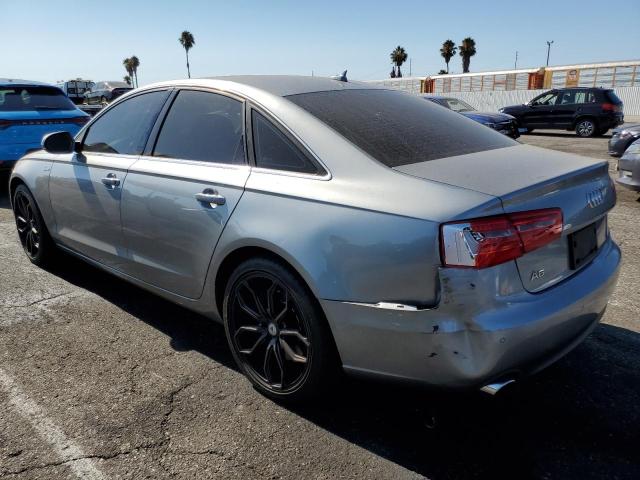 WAUDFAFC7EN022415 - 2014 AUDI A6 PREMIUM PLUS SILVER photo 2