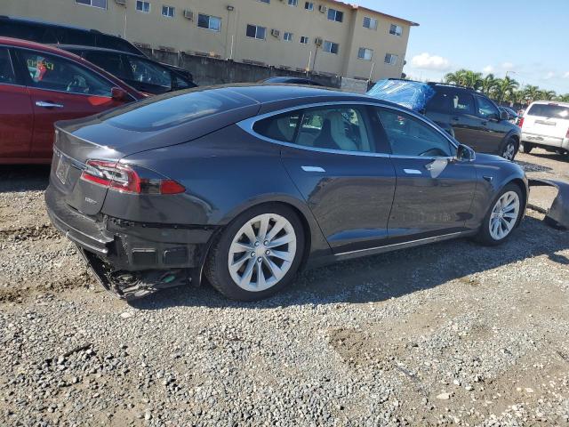 5YJSA1E27HF229195 - 2017 TESLA MODEL S Grau Foto 3