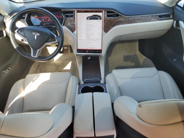 5YJSA1E27HF229195 - 2017 TESLA MODEL S Grau Foto 8