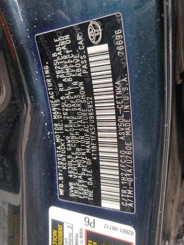 4T1BF1FK5FU985852 - 2015 TOYOTA CAMRY LE BLUE photo 12