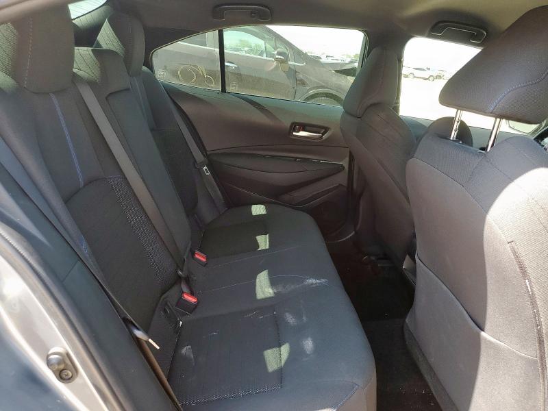 JTDS4MCE6MJ068671 - 2021 TOYOTA COROLLA SE SILVER photo 10