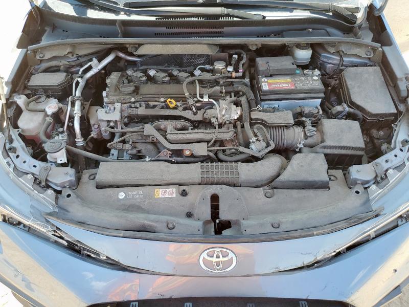 JTDS4MCE6MJ068671 - 2021 TOYOTA COROLLA SE SILVER photo 11