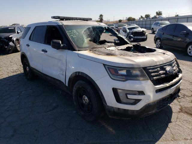 1FM5K8AR1HGB41718 - 2017 FORD EXPLORER POLICE INTERCEPTOR WHITE photo 4