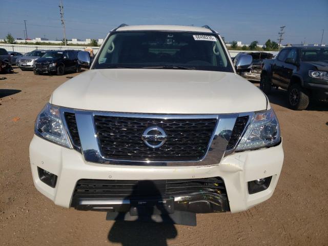 JN8AY2NE9L9782056 - 2020 NISSAN ARMADA PLATINUM WHITE photo 5