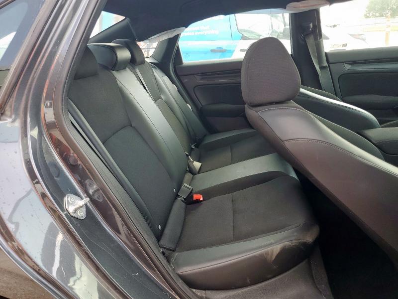 2HGFE2F58NH583030 - 2022 HONDA CIVIC SPORT GRAY photo 10