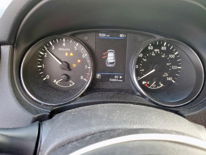 5N1AT2MT5KC843250 - 2019 NISSAN ROGUE S შავი ფოტო 9