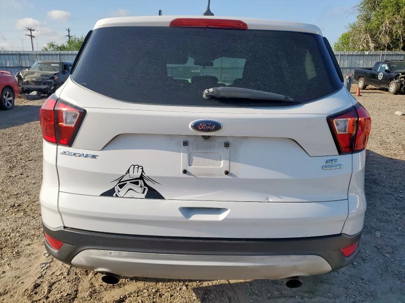 1FMCU0GD6KUB57484 - 2019 FORD ESCAPE SE WHITE photo 6