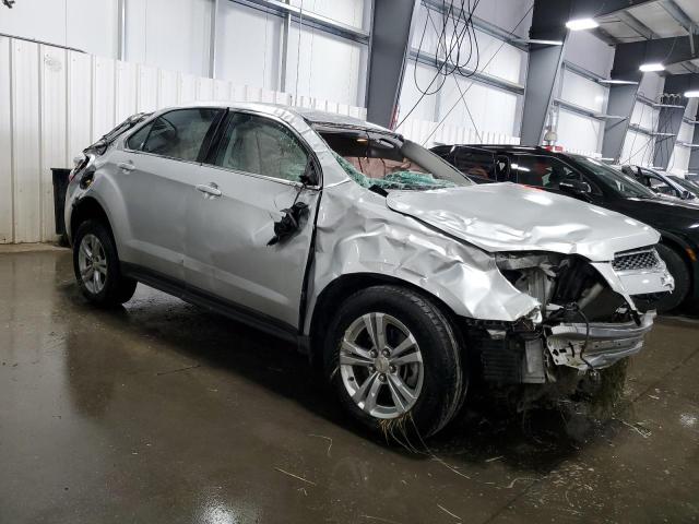 2GNFLCEK6D6349343 - 2013 CHEVROLET EQUINOX LS SILVER photo 4