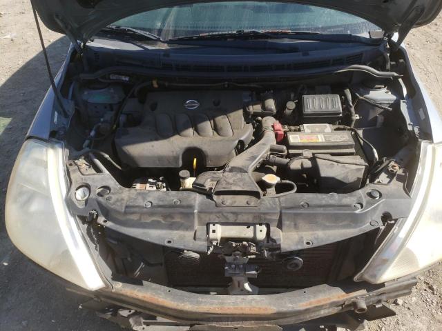 3N1BC13E97L438366 - 2007 NISSAN VERSA S SILVER photo 11