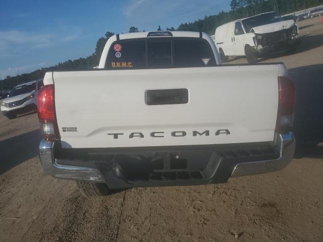 5TFAX5GN8MX194384 - 2021 TOYOTA TACOMA DOUBLE CAB WHITE photo 6
