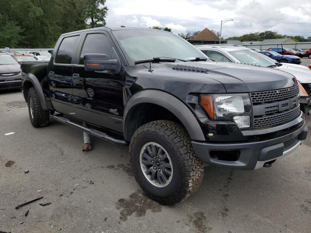 1FTFW1R67BFD34791 - 2011 FORD F150 SVT RAPTOR BLACK photo 4