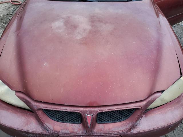 1G2NE52F23C292022 - 2003 PONTIAC GRAND AM SE RED photo 11