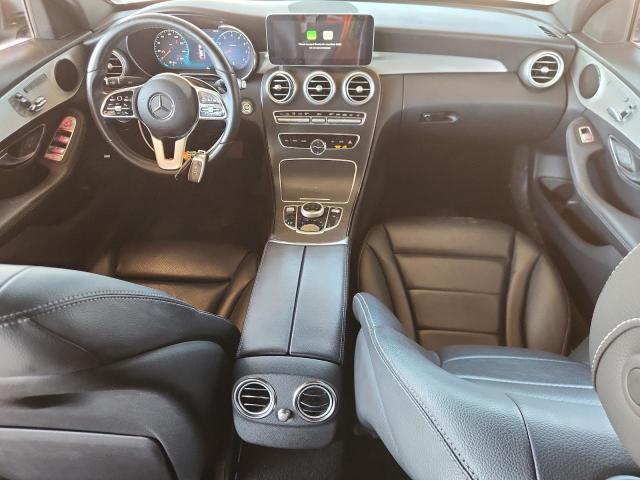 55SWF8DB4KU300713 - 2019 MERCEDES-BENZ C 300 BLACK photo 8