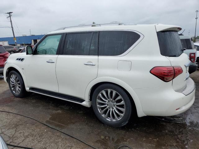 JN8AZ2NE3F9080929 - 2015 INFINITI QX80 WHITE photo 2