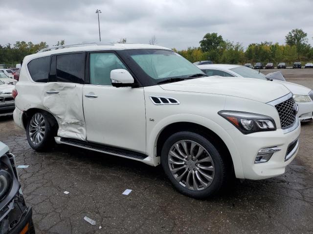 JN8AZ2NE3F9080929 - 2015 INFINITI QX80 WHITE photo 4